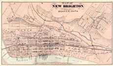 New Brighton, Beaver County 1876